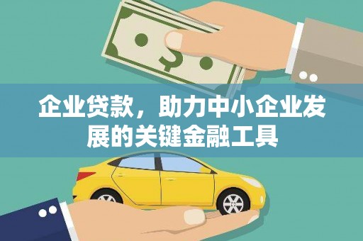 陵水企业贷款，助力中小企业发展的关键金融工具
