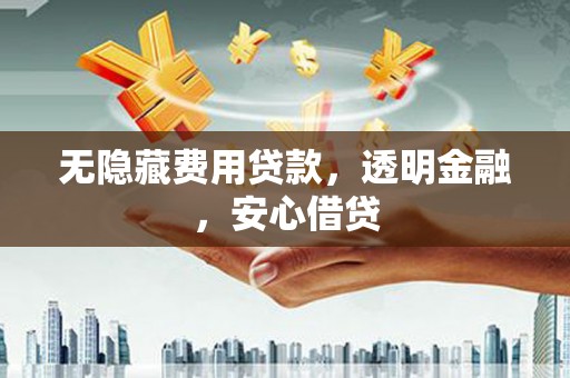 陵水无隐藏费用贷款，透明金融，安心借贷