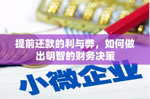 陵水提前还款的利与弊，如何做出明智的财务决策