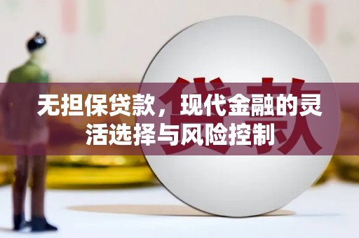 陵水无担保贷款，现代金融的灵活选择与风险控制