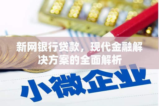 陵水新网银行贷款，现代金融解决方案的全面解析