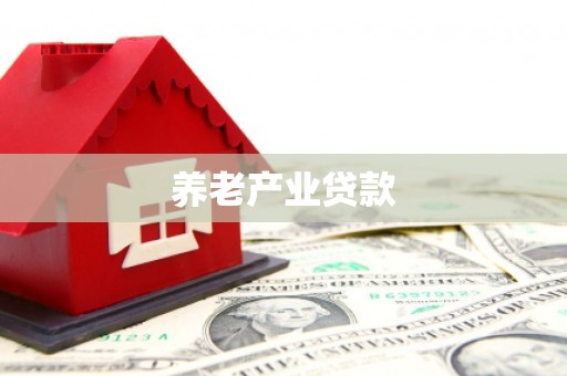 陵水养老产业贷款