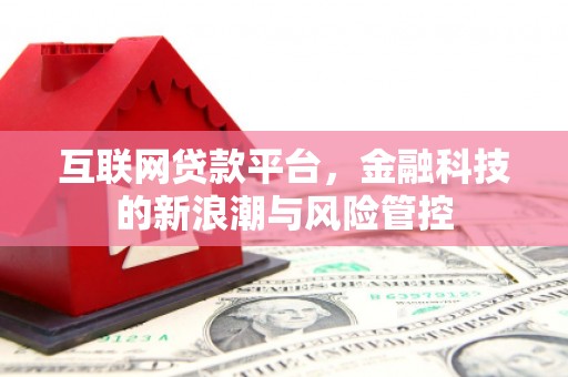 陵水互联网贷款平台，金融科技的新浪潮与风险管控