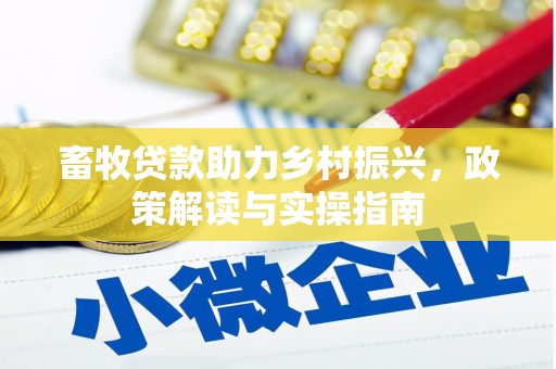 陵水畜牧贷款助力乡村振兴，政策解读与实操指南
